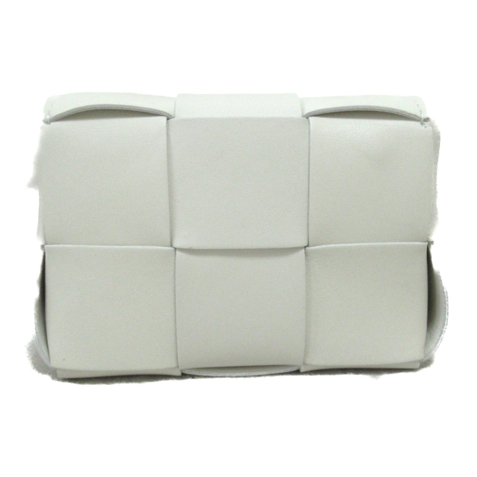 Bottega Veneta Lambskin Shoulder Bag White