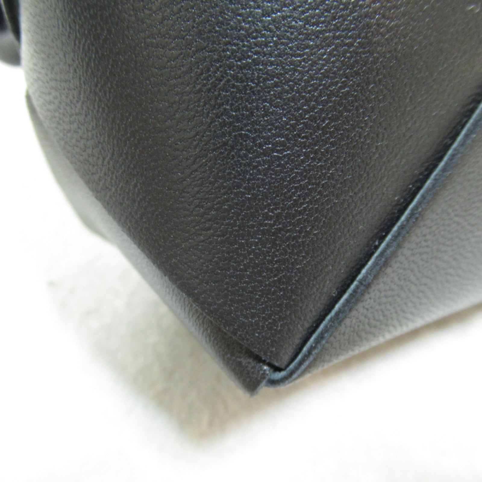 Bottega Veneta Lambskin Shoulder Bag Black