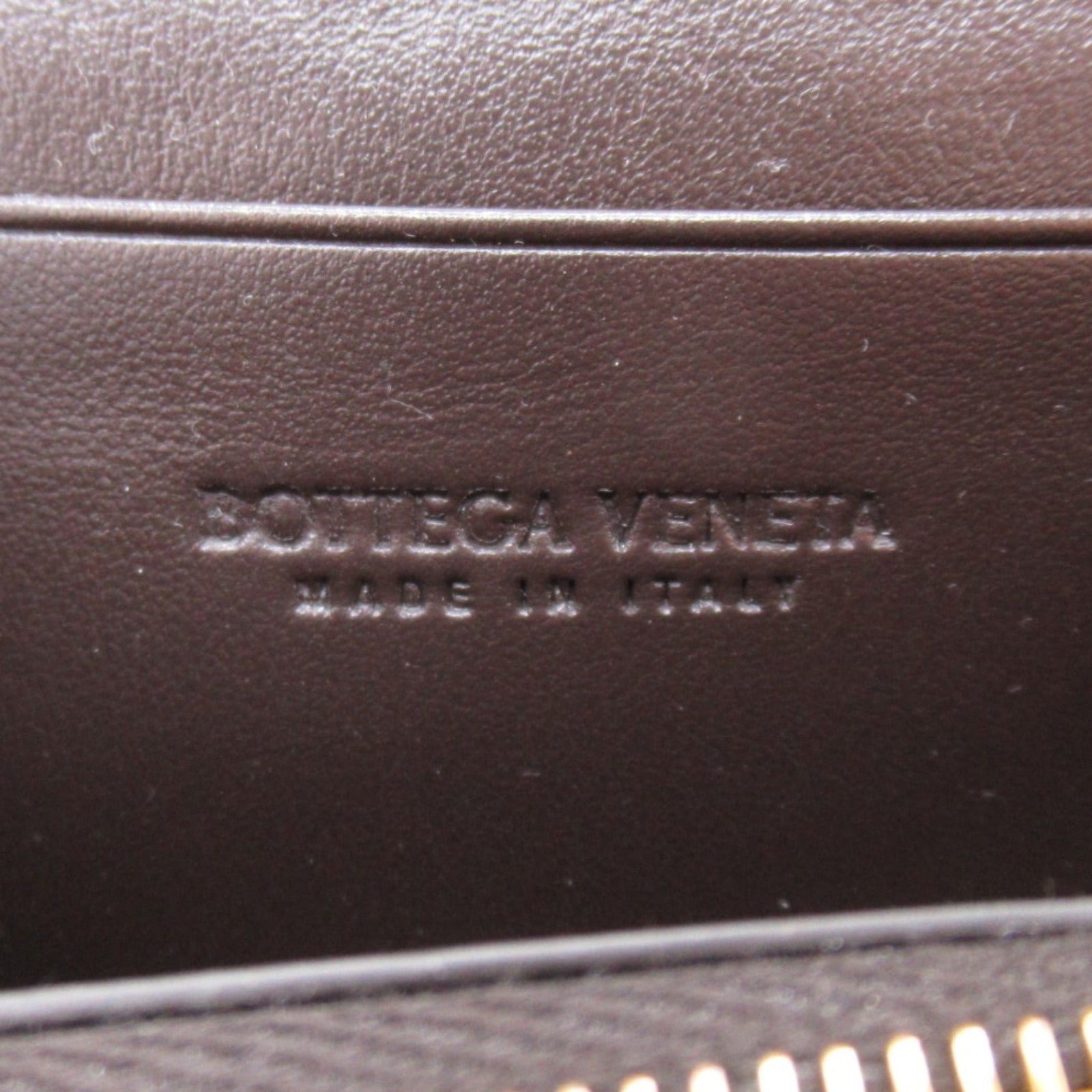 Bottega Veneta Leather Envelope Card Case