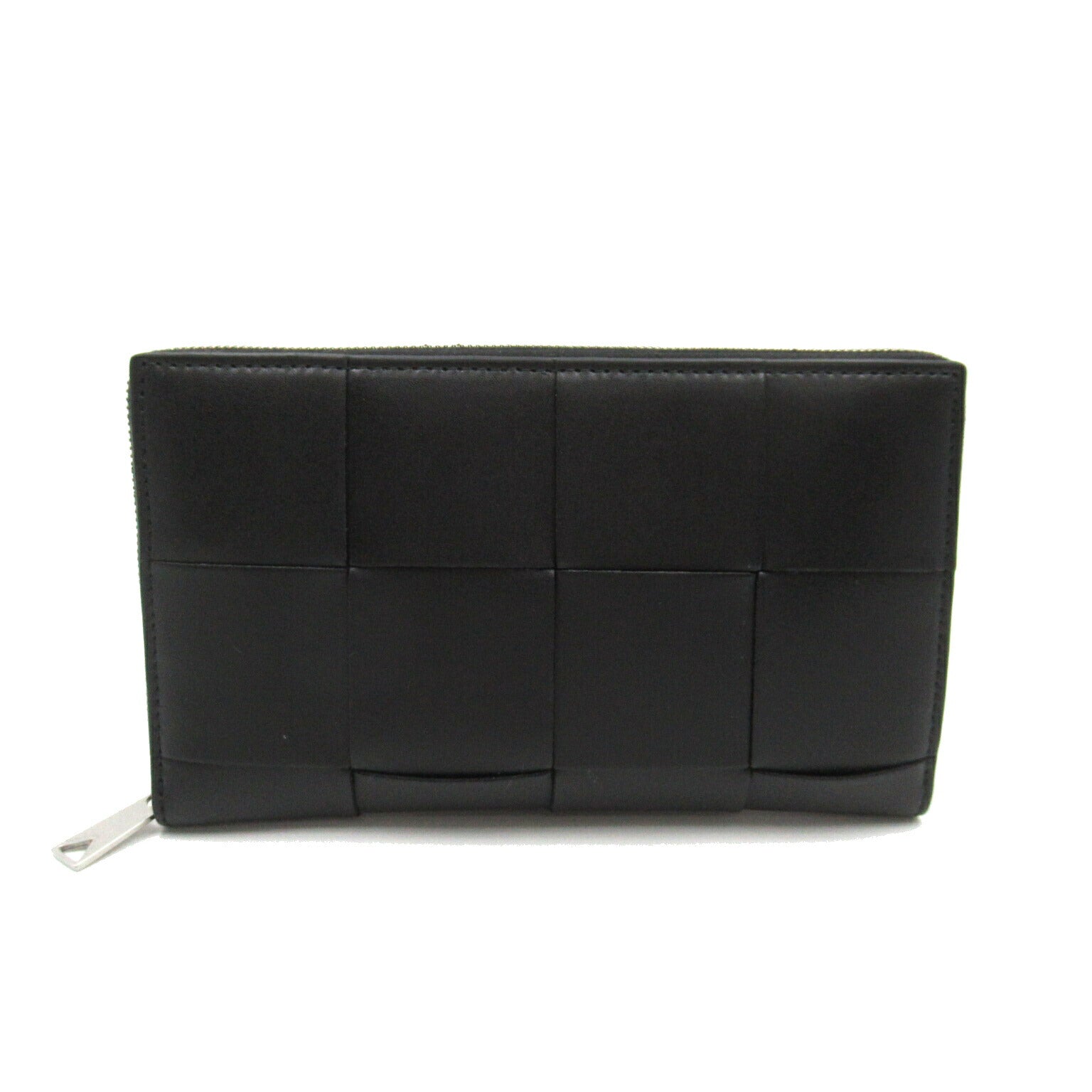 Bottega Veneta Leather Long Wallet Black