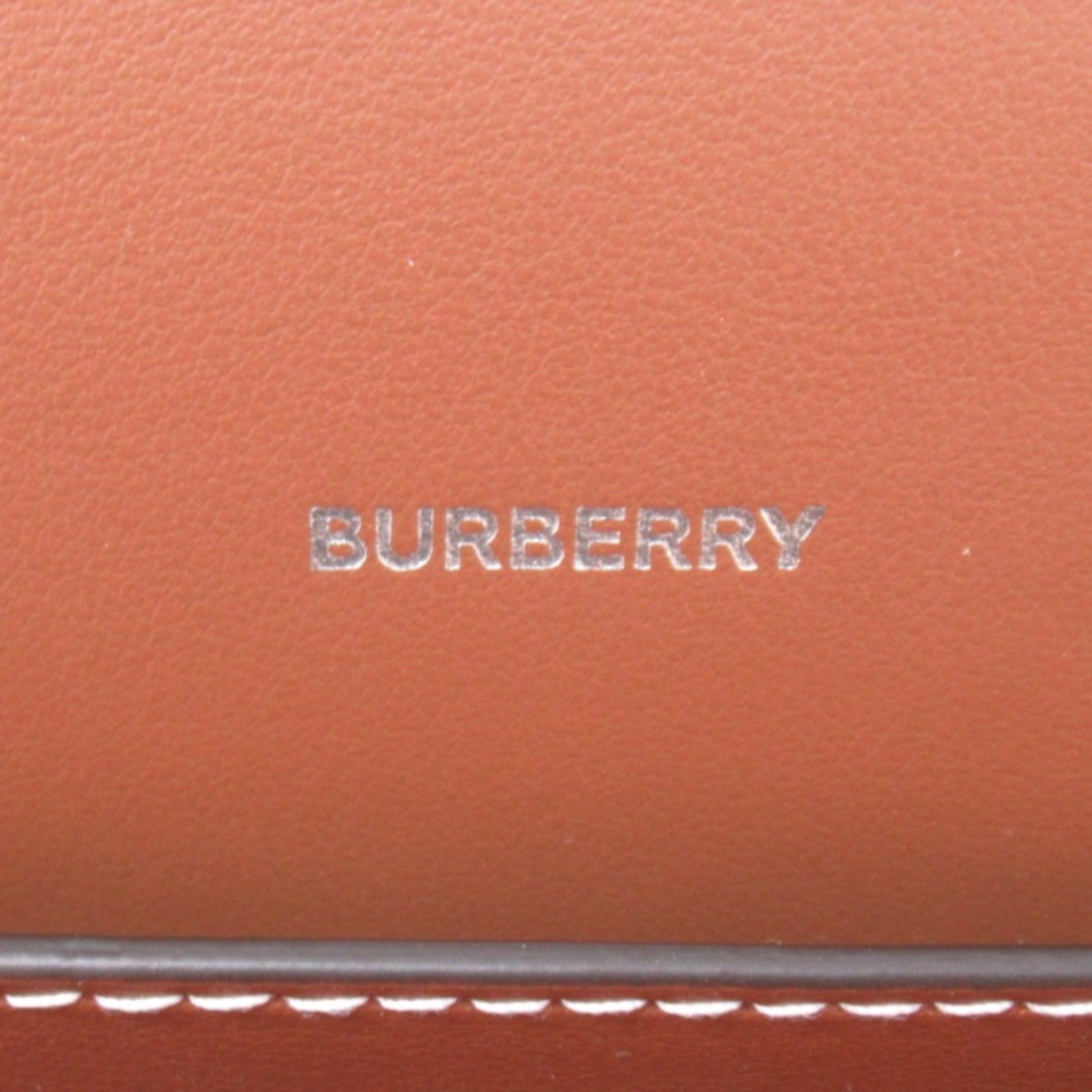 Burberry New Hampshire Fabric Leather Shoulder Bag