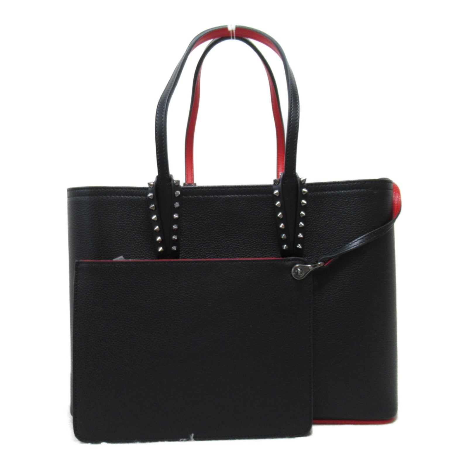 Christian Louboutin Leather Tote Bag Black