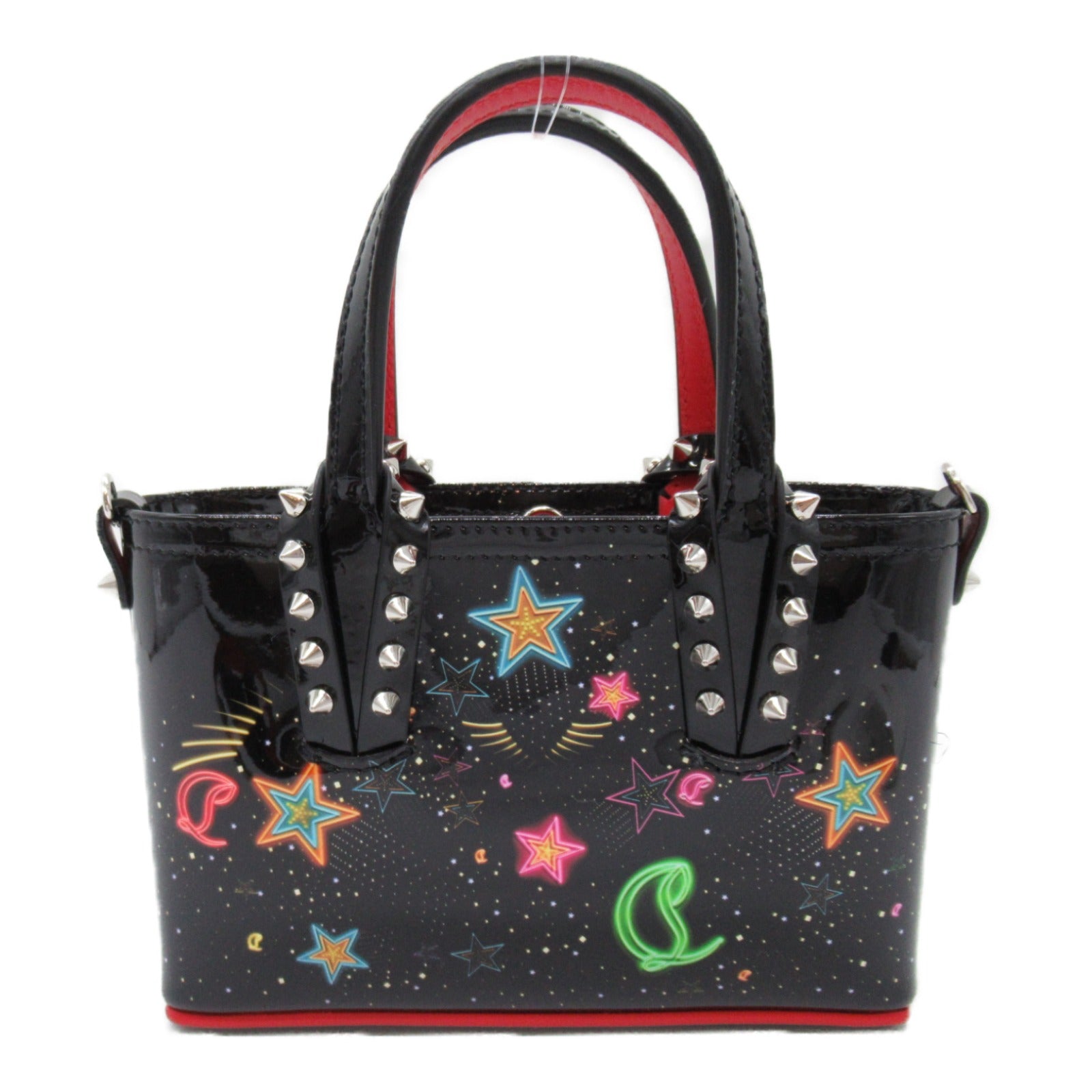 Christian Louboutin Patent Leather Batta Nano Starlight 2way Shoulder Bag