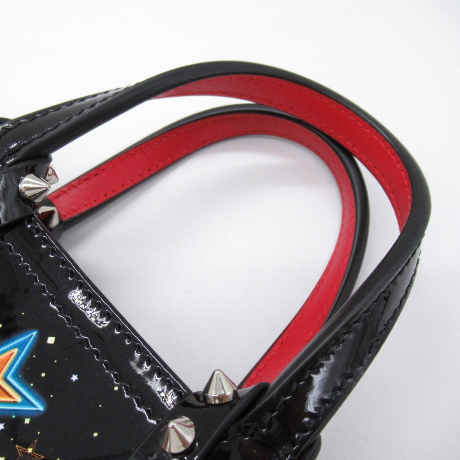 Christian Louboutin Patent Leather Batta Nano Starlight 2way Shoulder Bag