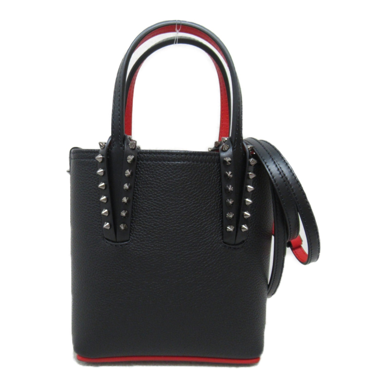 Christian Louboutin 2way Shoulder Bag Black Leather