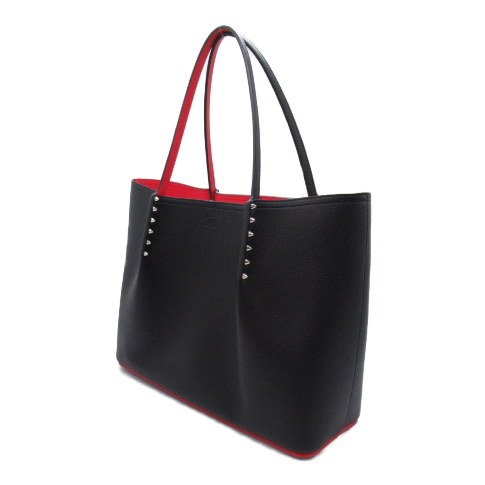 Christian Louboutin Leather Shoulder Bag Black