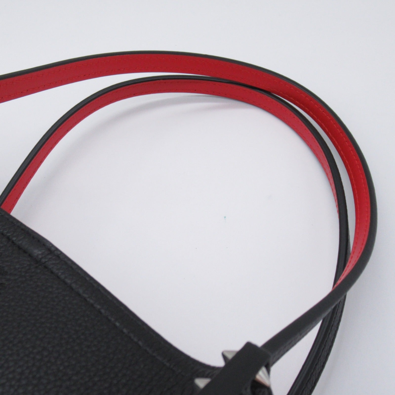 Christian Louboutin Leather Shoulder Bag Black