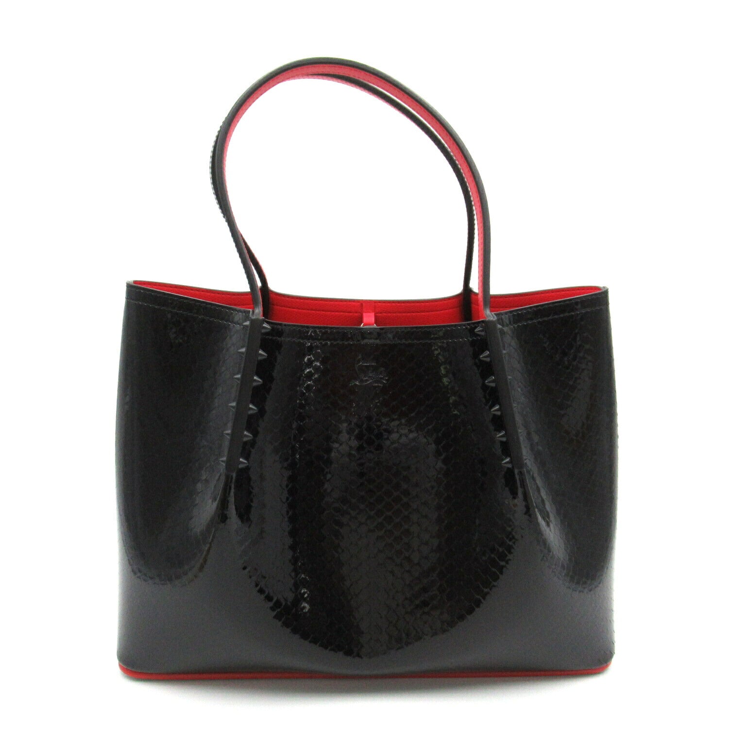 Christian Louboutin Leather Tote Bag Black