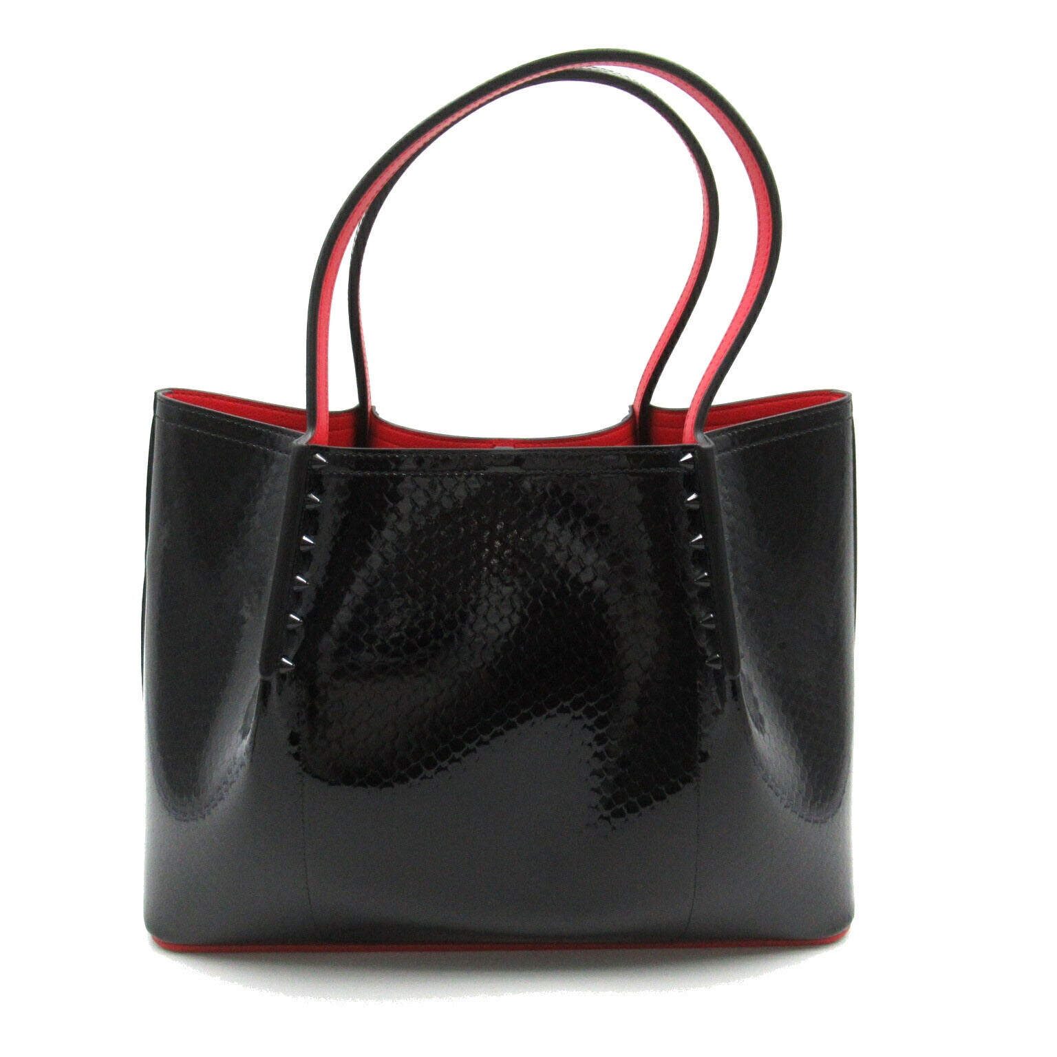 Christian Louboutin Leather Tote Bag Black