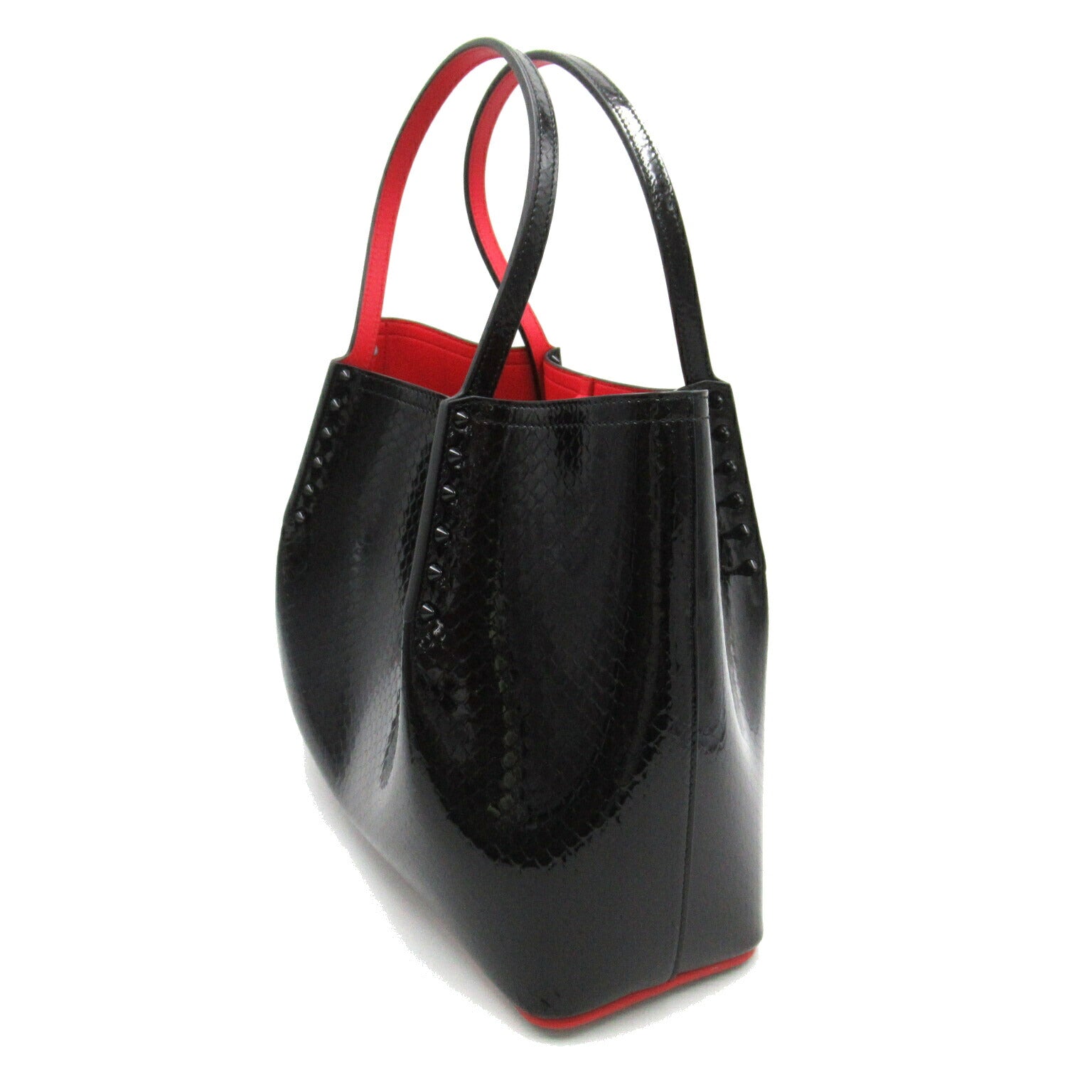 Christian Louboutin Leather Tote Bag Black