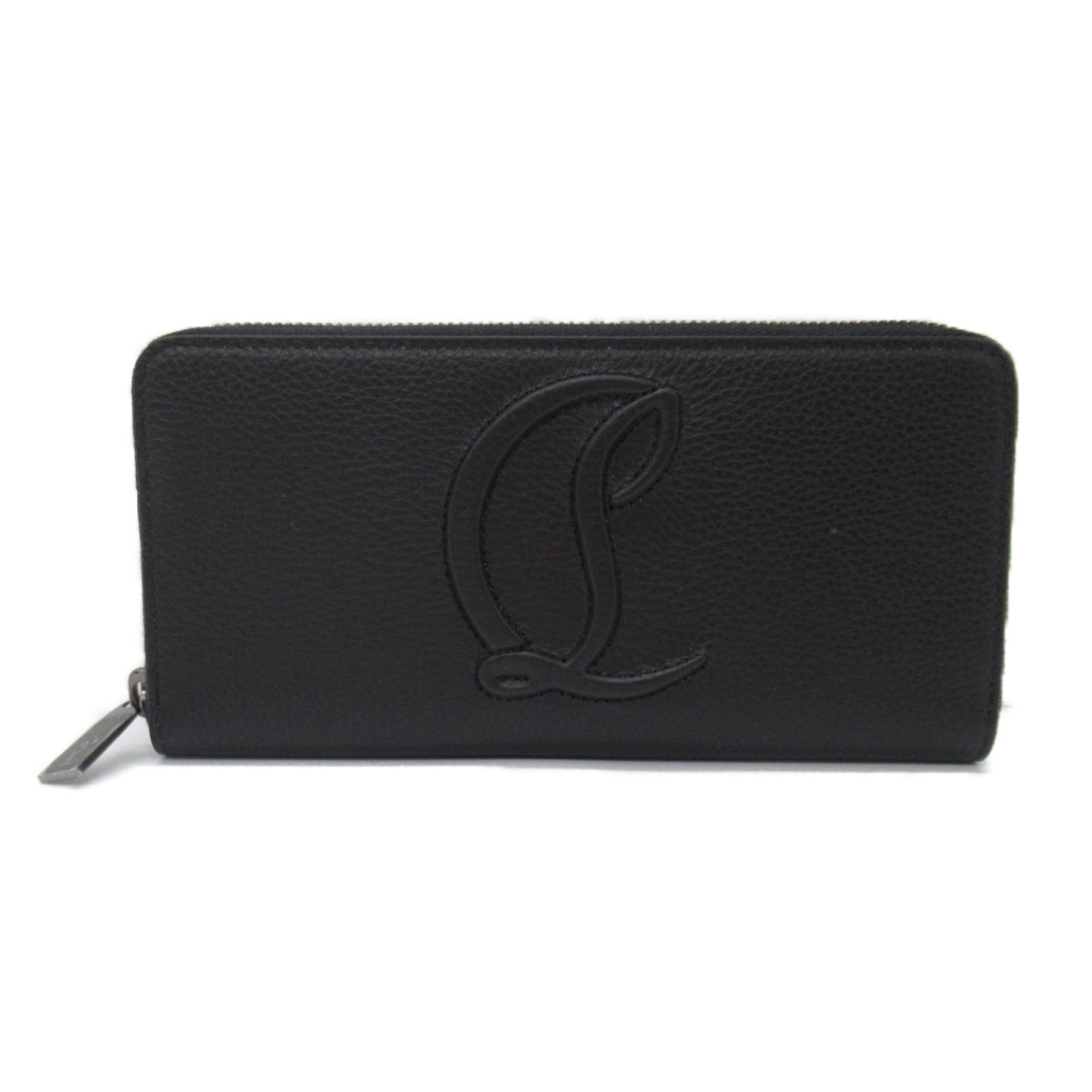 Christian Louboutin Leather Long Wallet Black