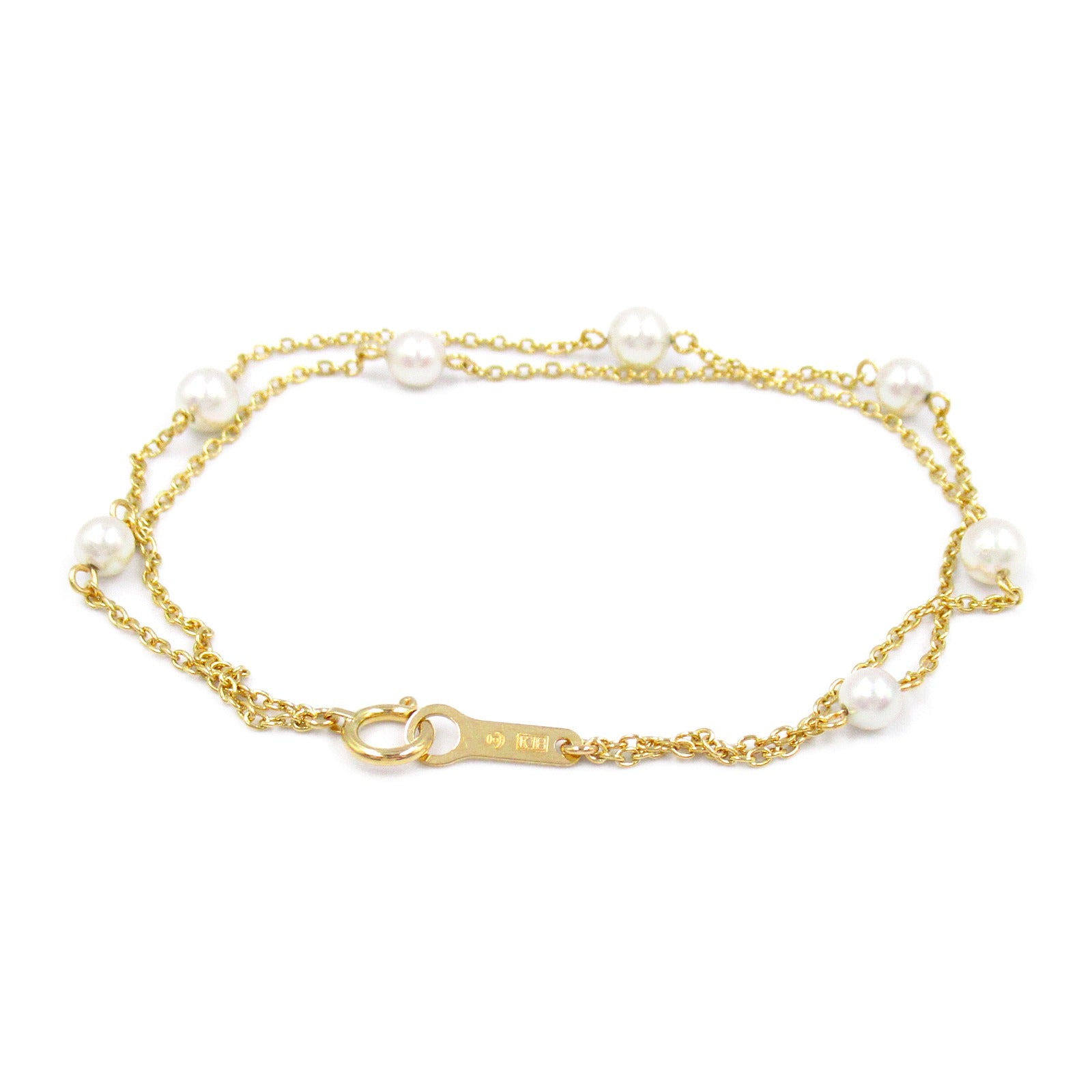 Tasaki Pearl Bracelet K18 Yellow Gold