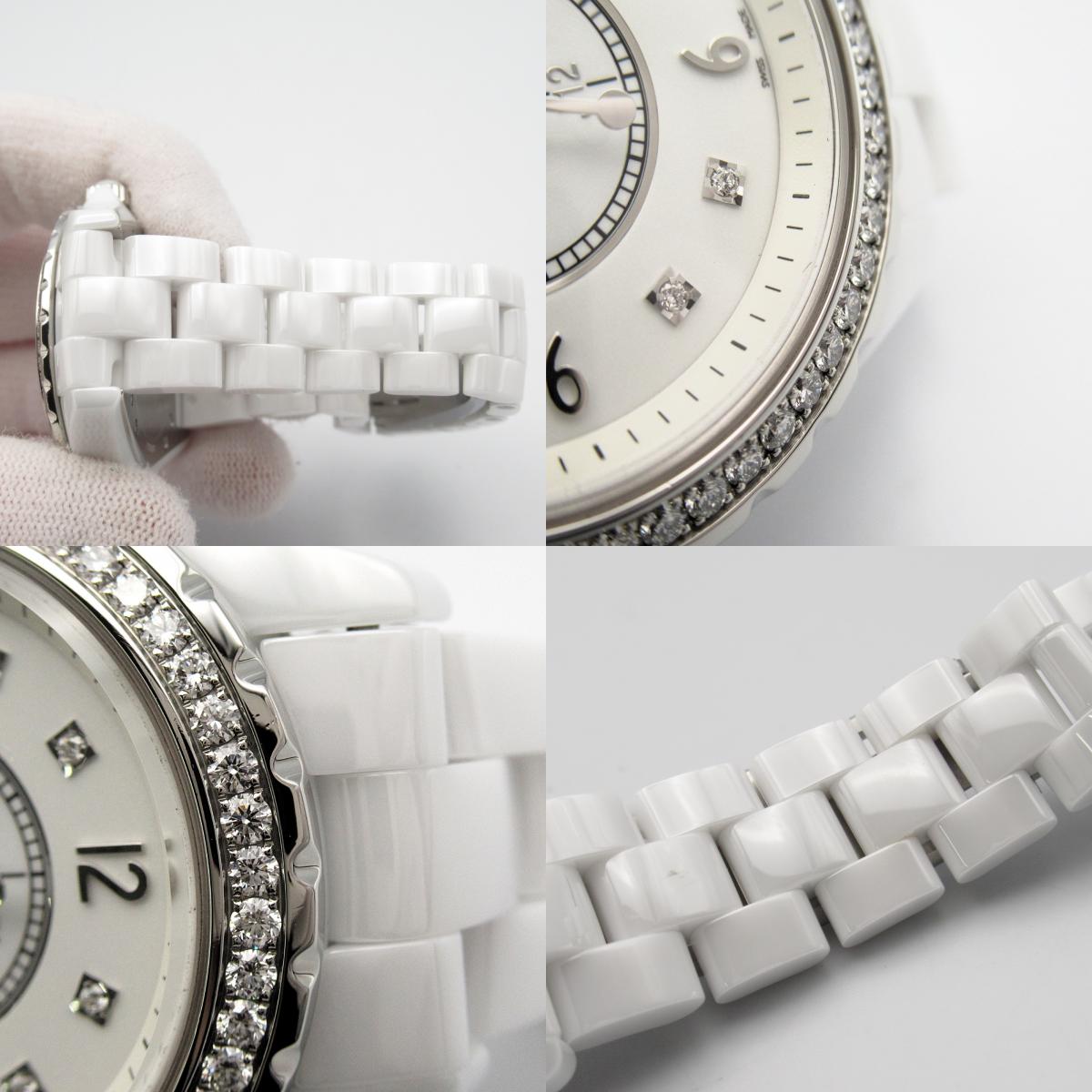 Chanel J12 Ceramic Diamond Bezel Watch H3110