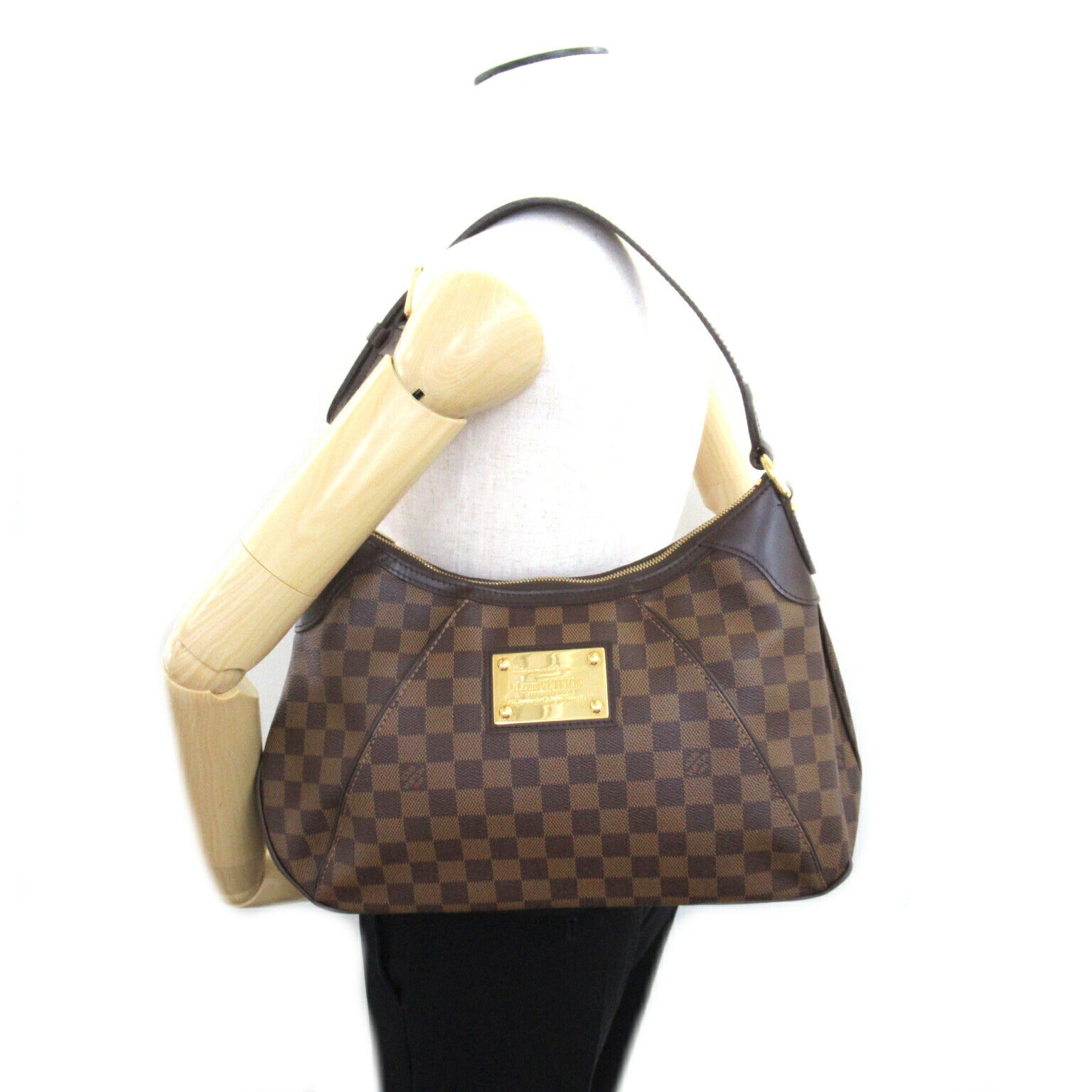 Louis Vuitton Thames GM Shoulder Bag Brown N48181