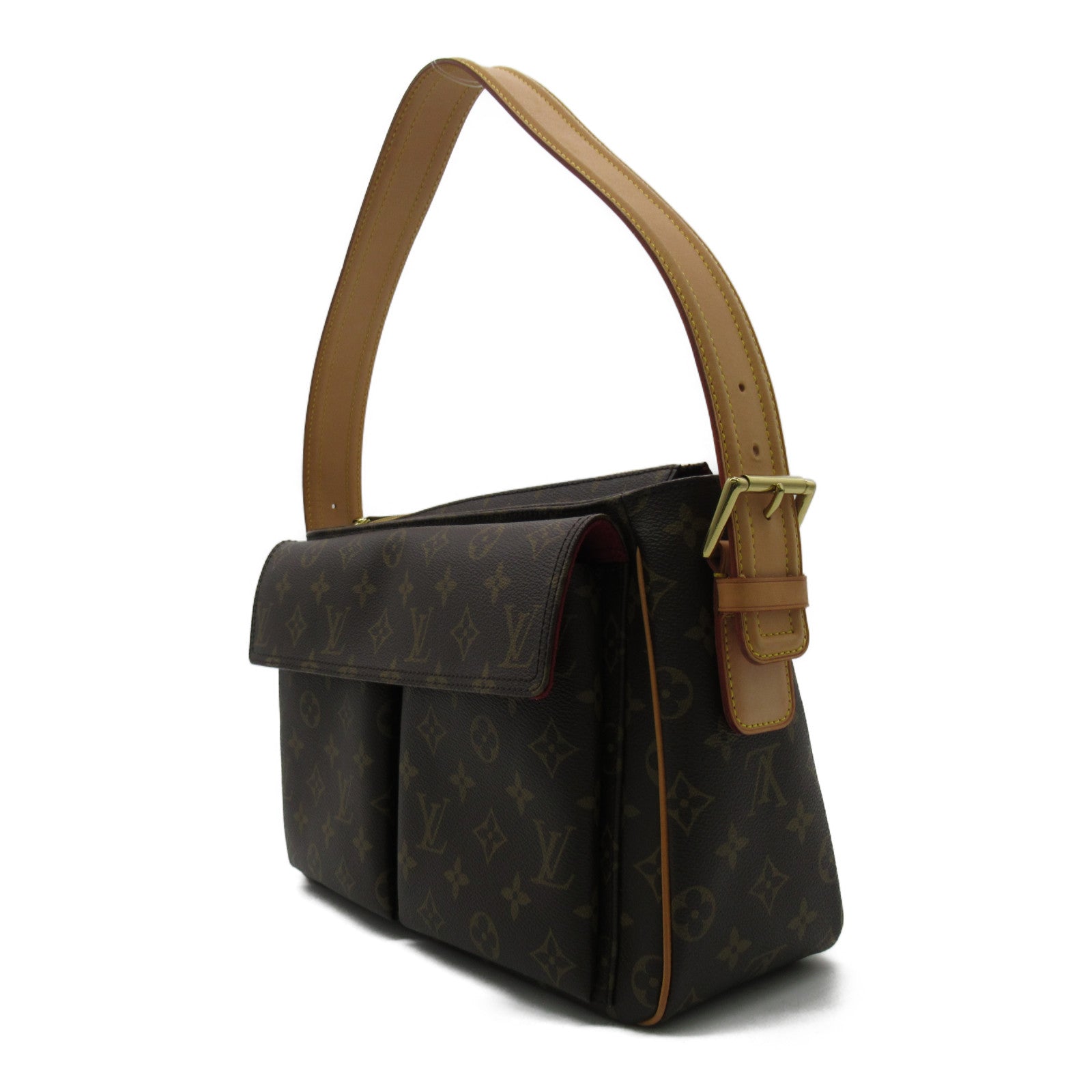 Louis Vuitton Viva Cite GM Shoulder Bag Brown