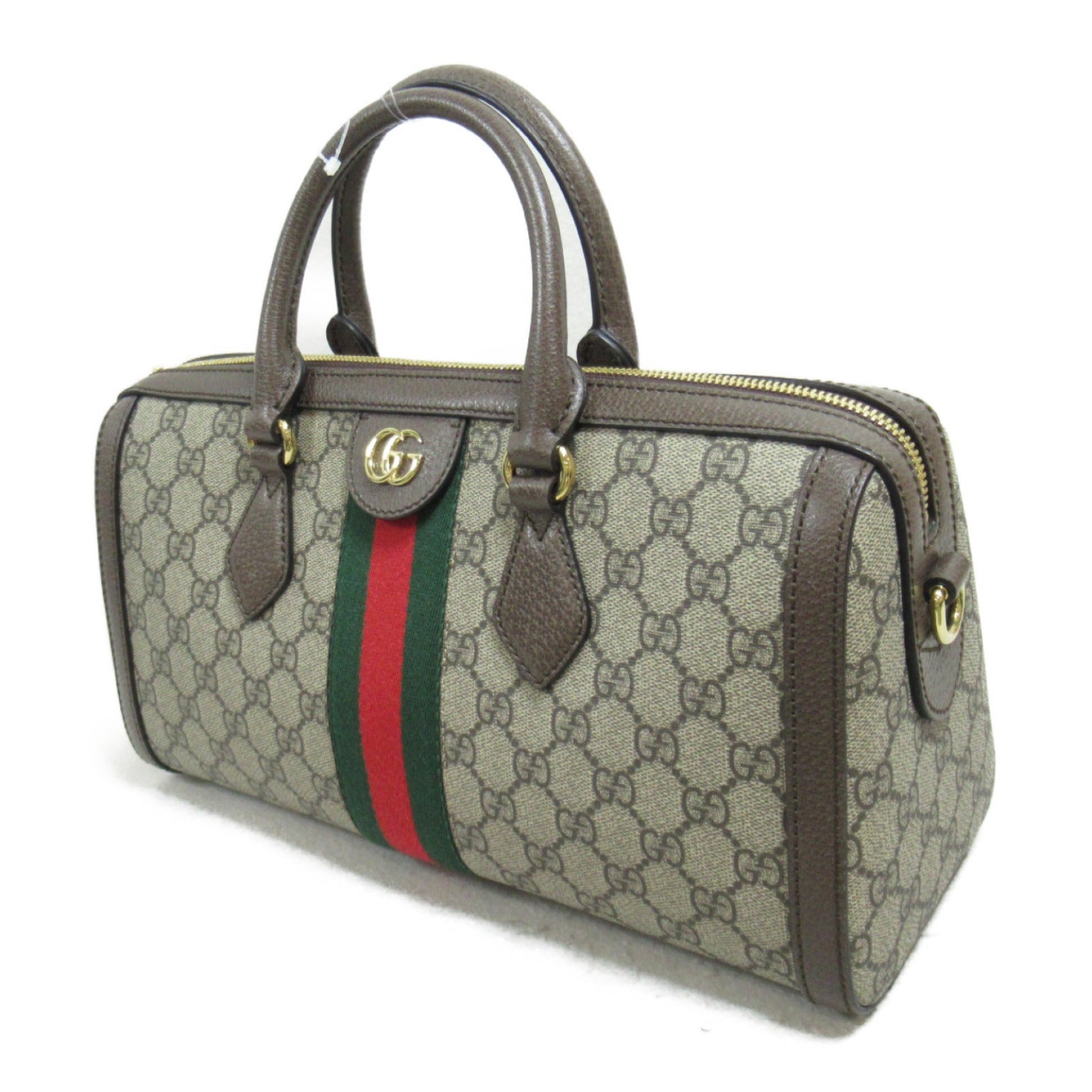 Gucci Ophidia 2Way Boston Bag Canvas GG Supreme