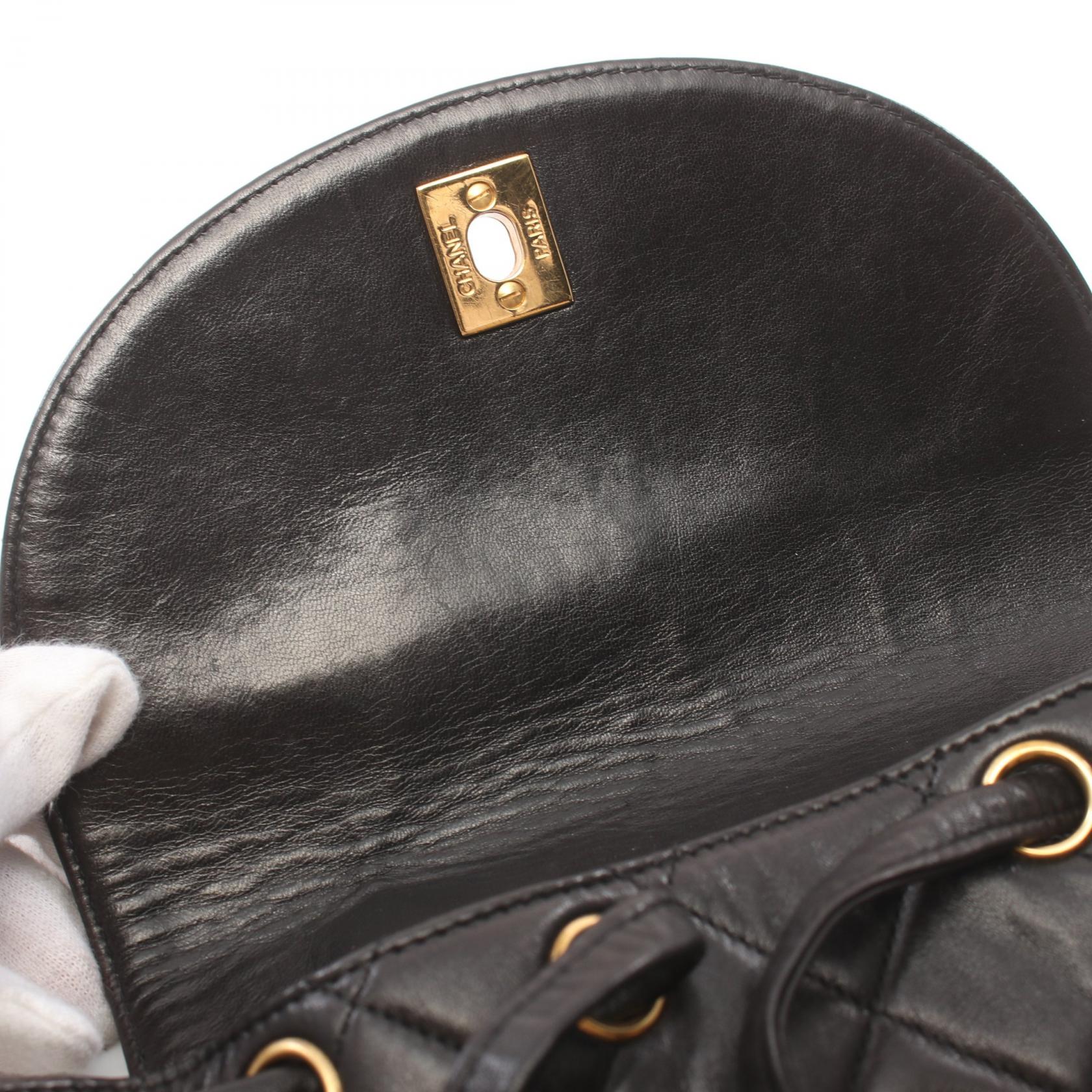 Chanel Lambskin Matelasse Backpack