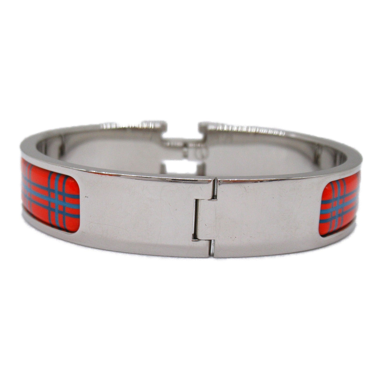 Hermes Click H PM Silver Plated Bangle