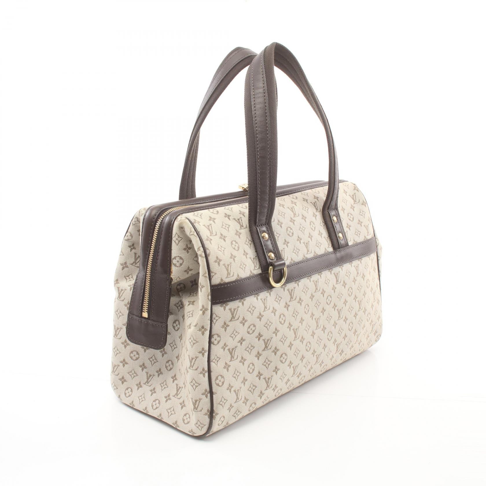 Louis Vuitton Josephine GM Canvas Handbag M92213 in Very Good Condition