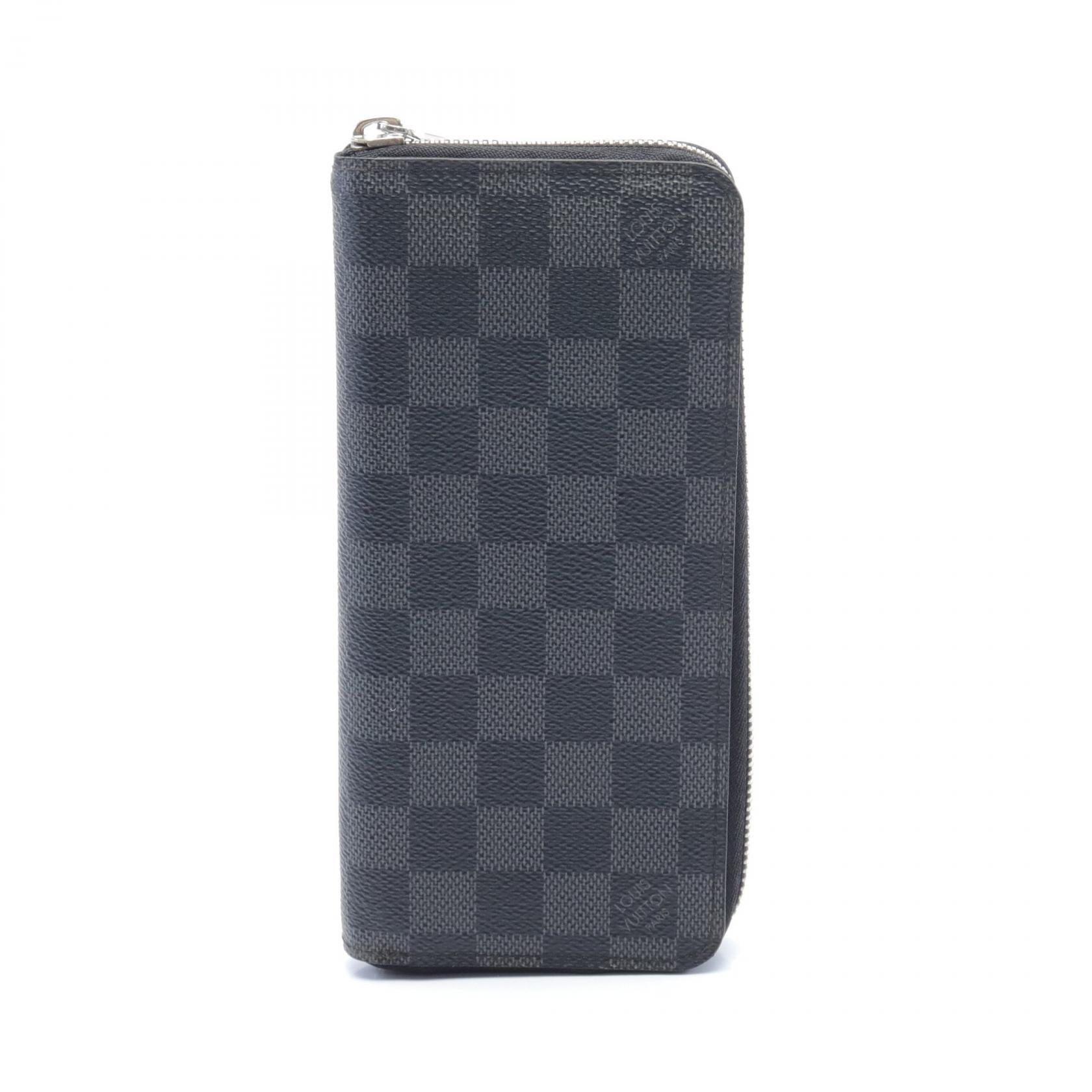 Louis Vuitton Zippy Wallet Damier Graphite N63095