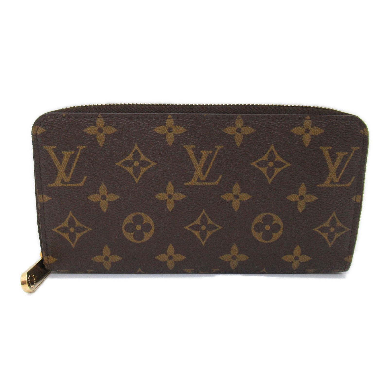 Louis Vuitton Zippy Wallet Canvas Long Wallet M60017 in Very Good Condition