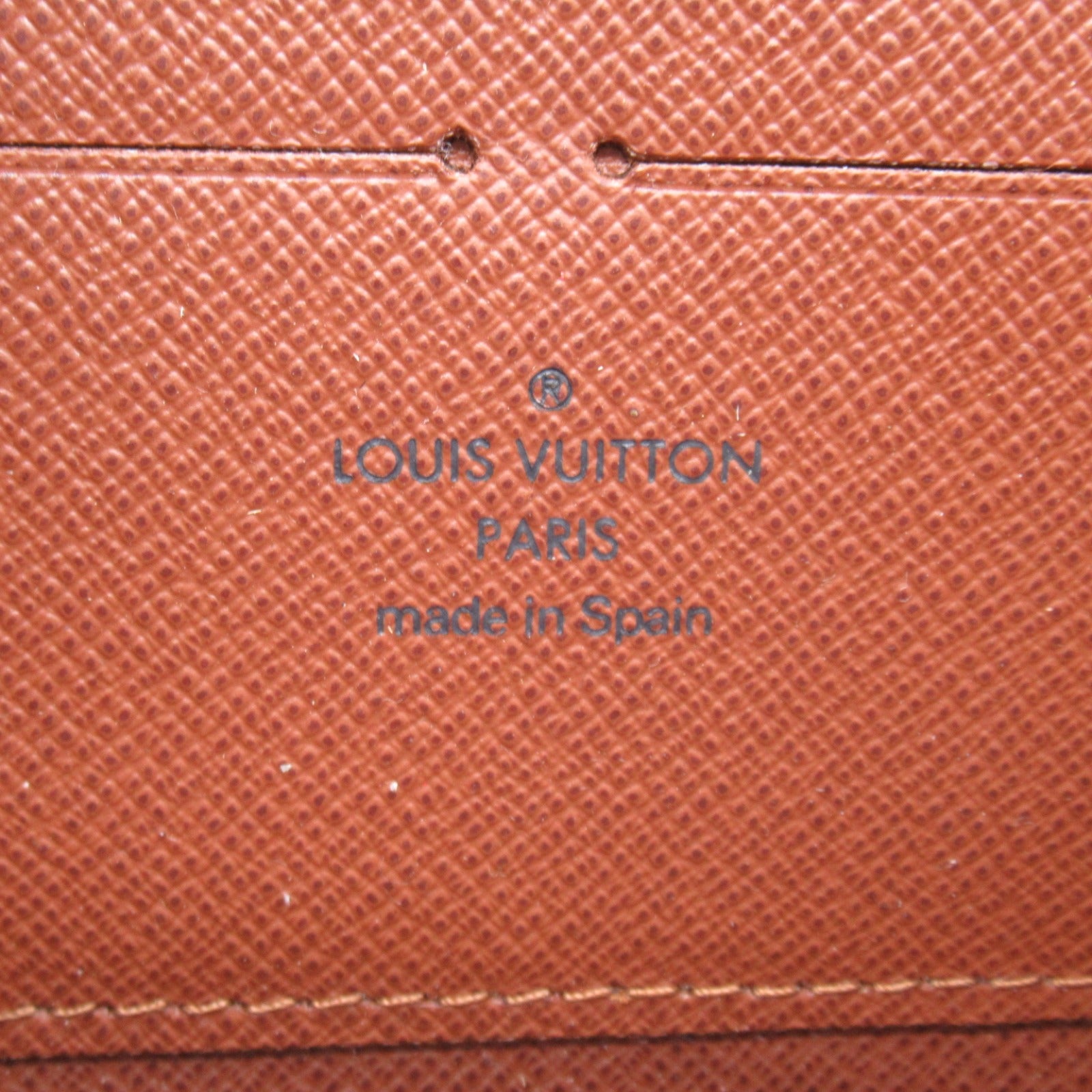 Louis Vuitton Zippy Wallet Canvas Long Wallet M60017 in Very Good Condition