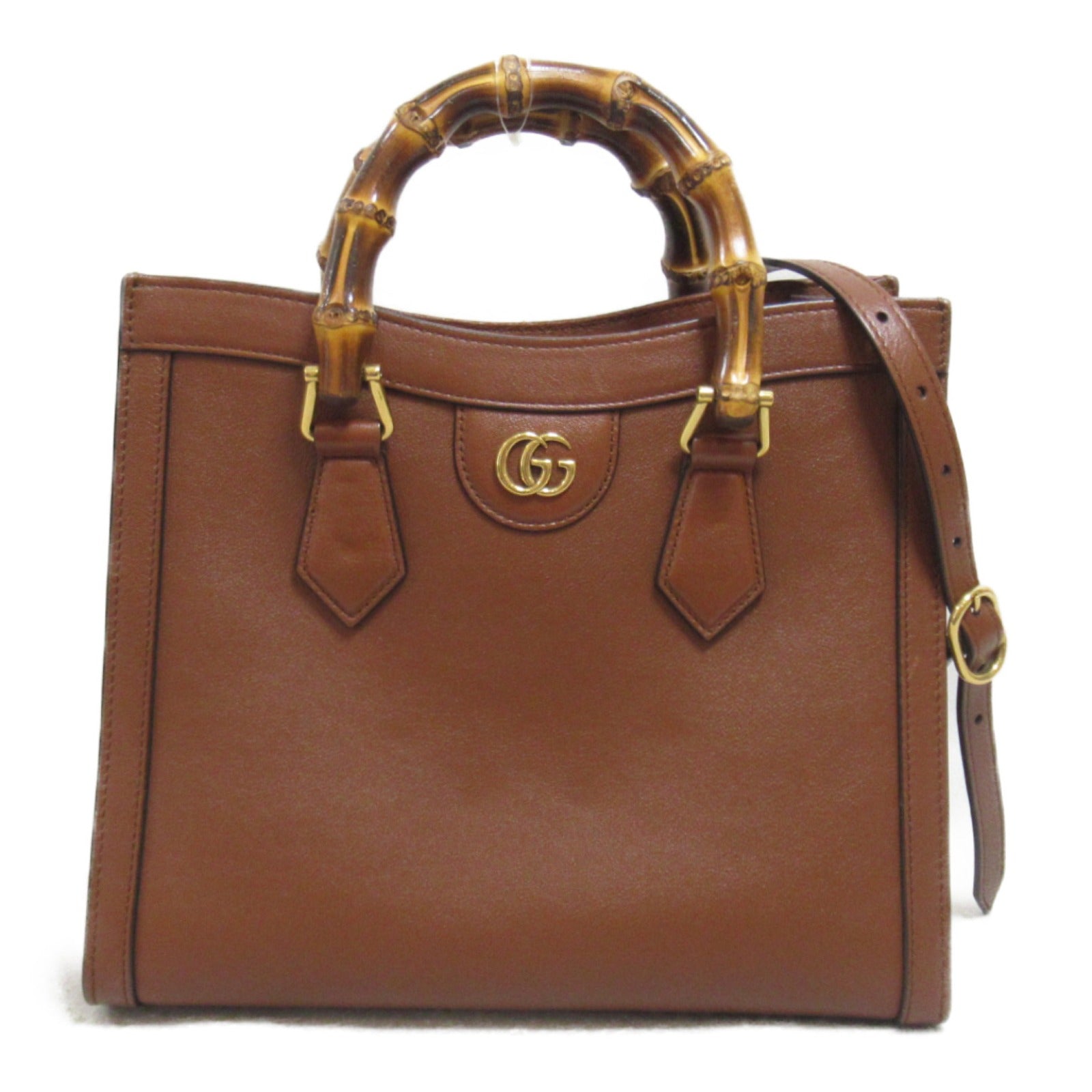 Gucci Diana Small 2Way Leather Tote Bag