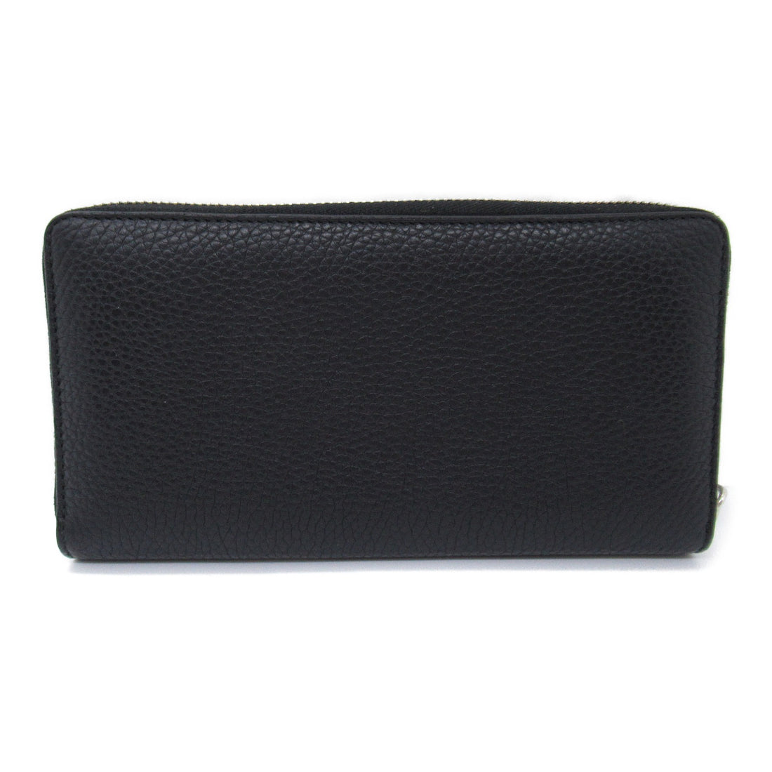 Gucci Leather Round Wallet Black