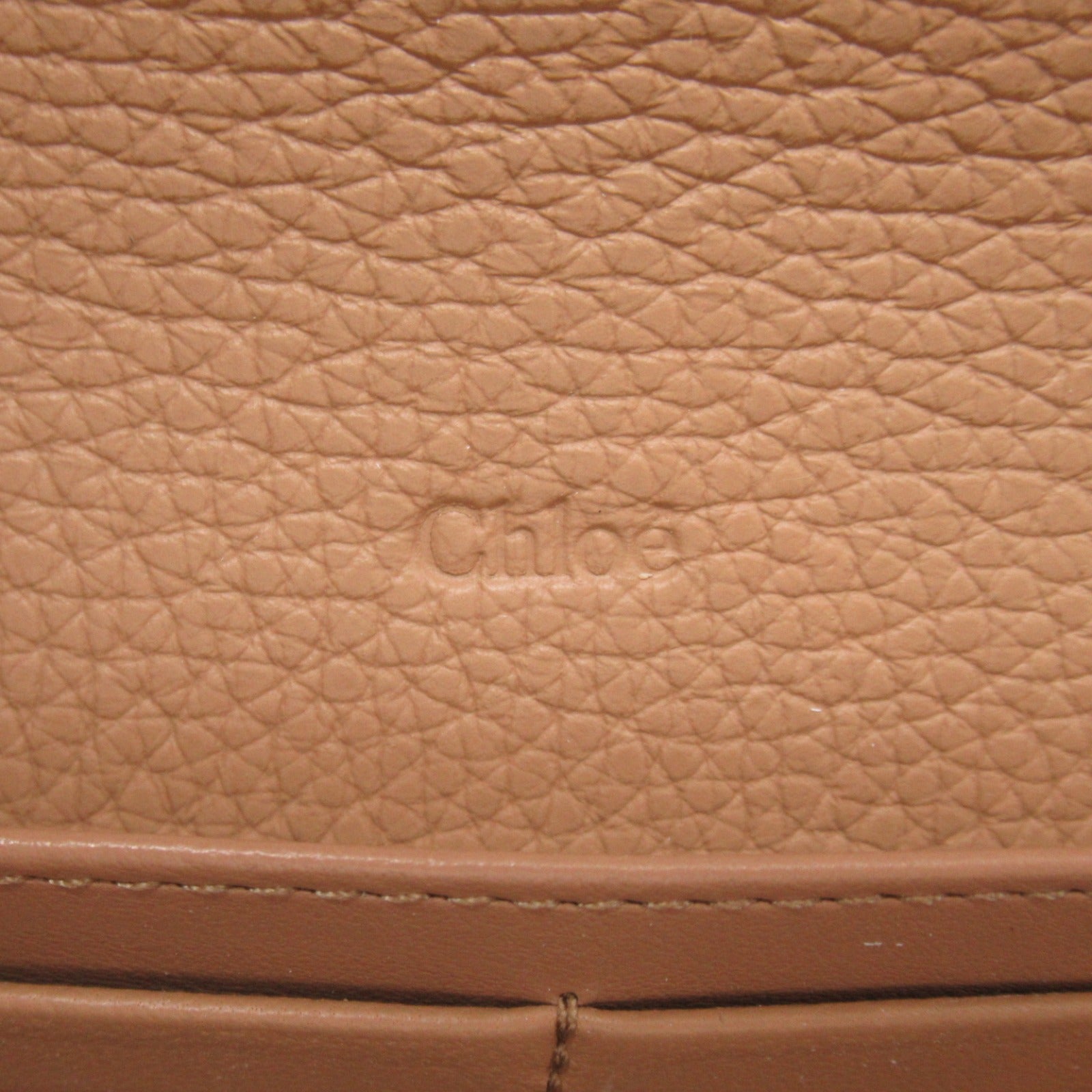 Chloe Leather Bifold Wallet Brown CHC21WP942F5726X