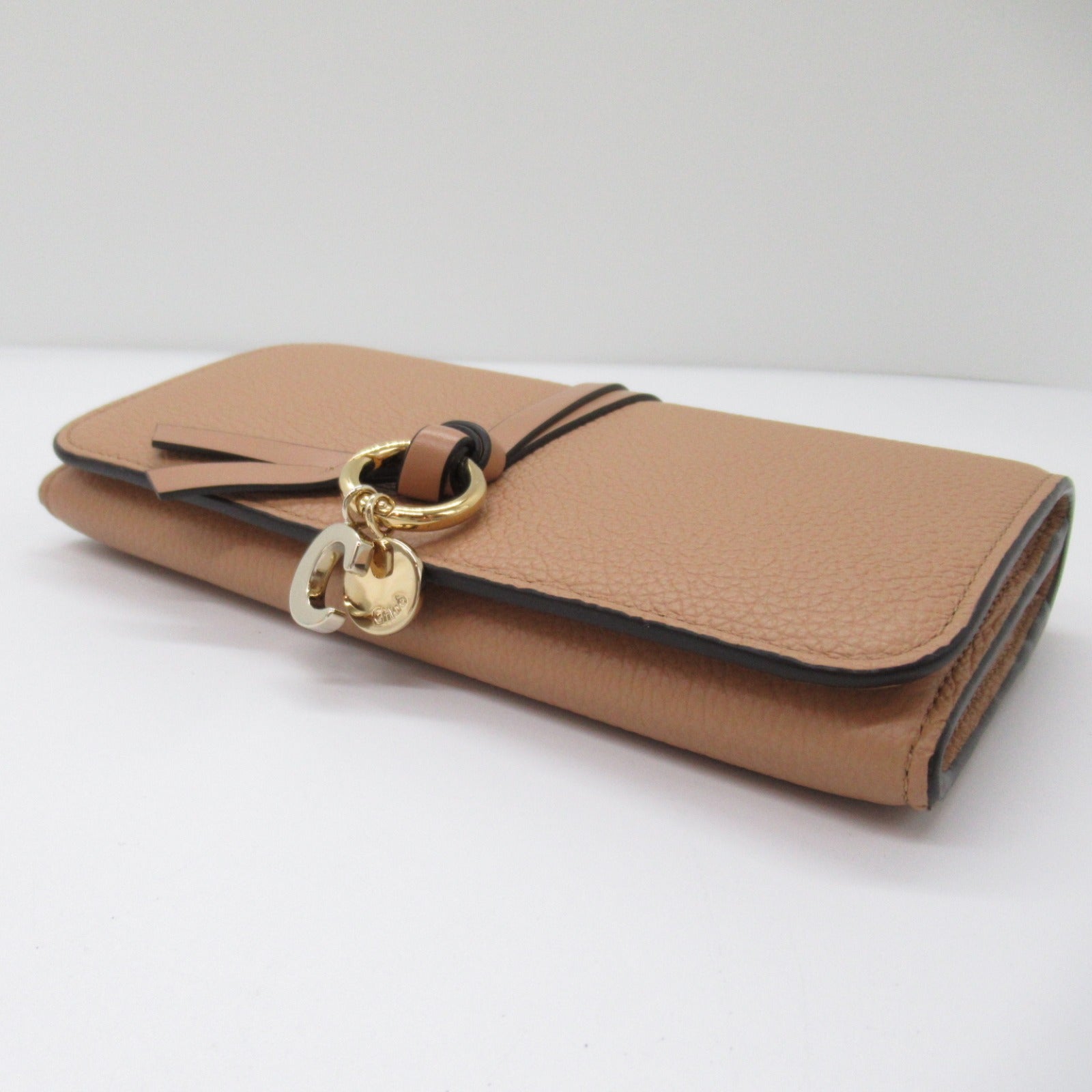 Chloe Leather Bifold Wallet Brown CHC21WP942F5726X