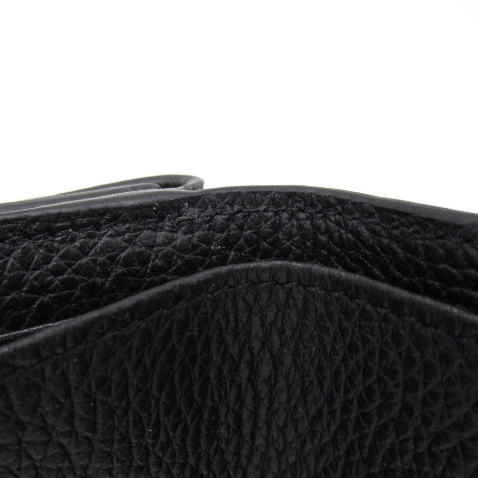 Chloe Leather Trifold Wallet Black