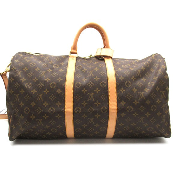 Louis Vuitton Keepall Bandouliere 55 Canvas Travel Bag M41414 in Good condition