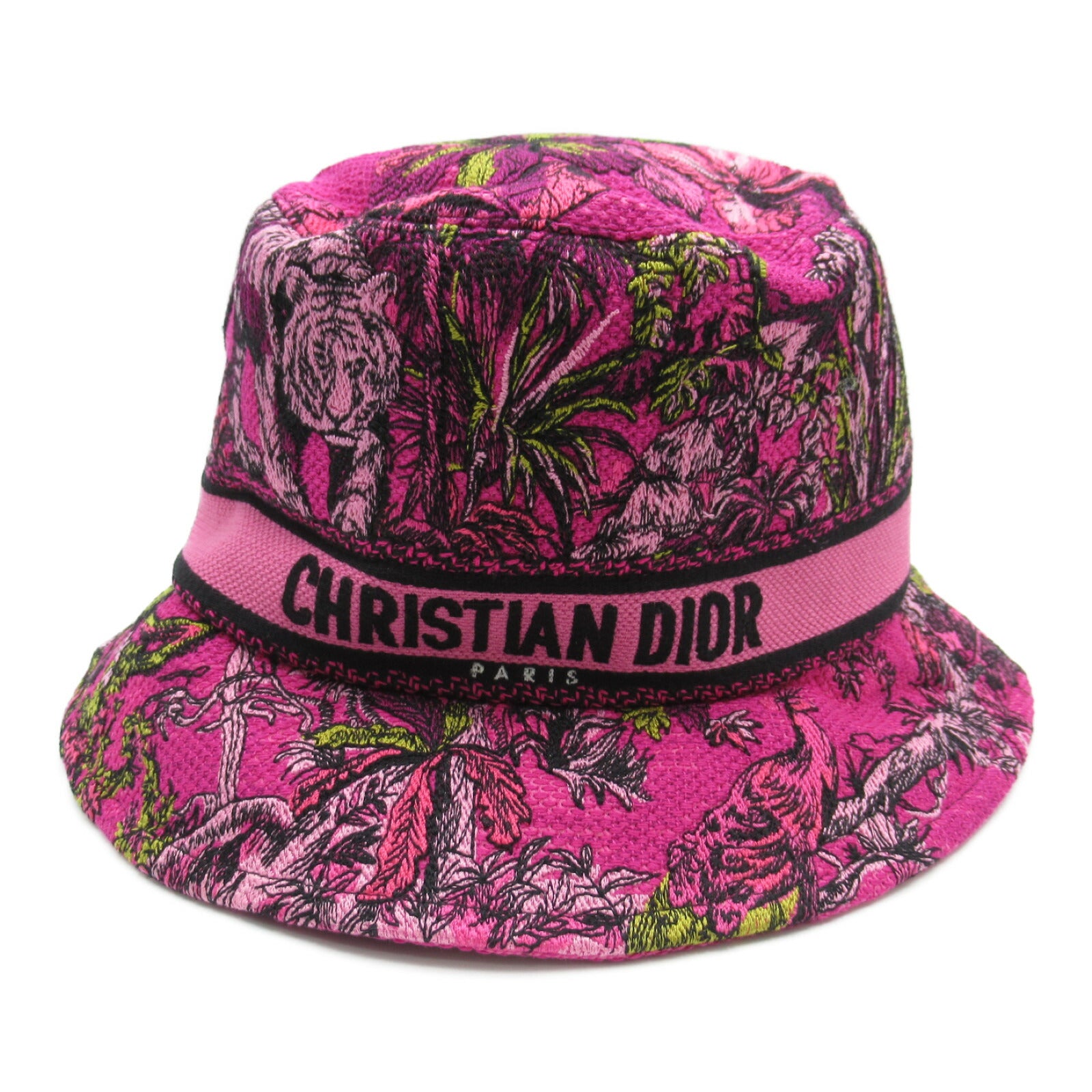 Dior Cotton Bucket Hat Pink Unisex