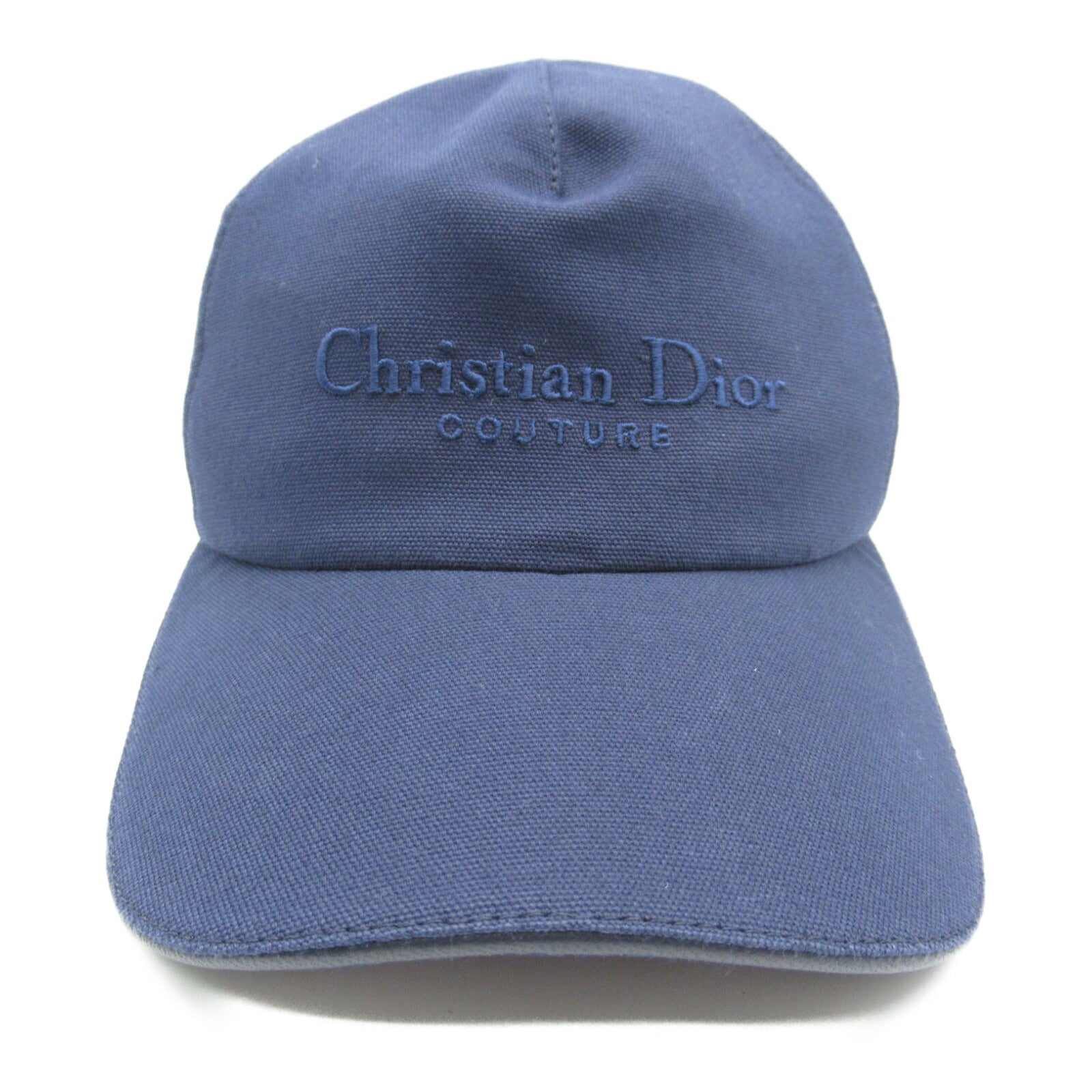 Dior Cotton Baseball Cap Navy Unisex