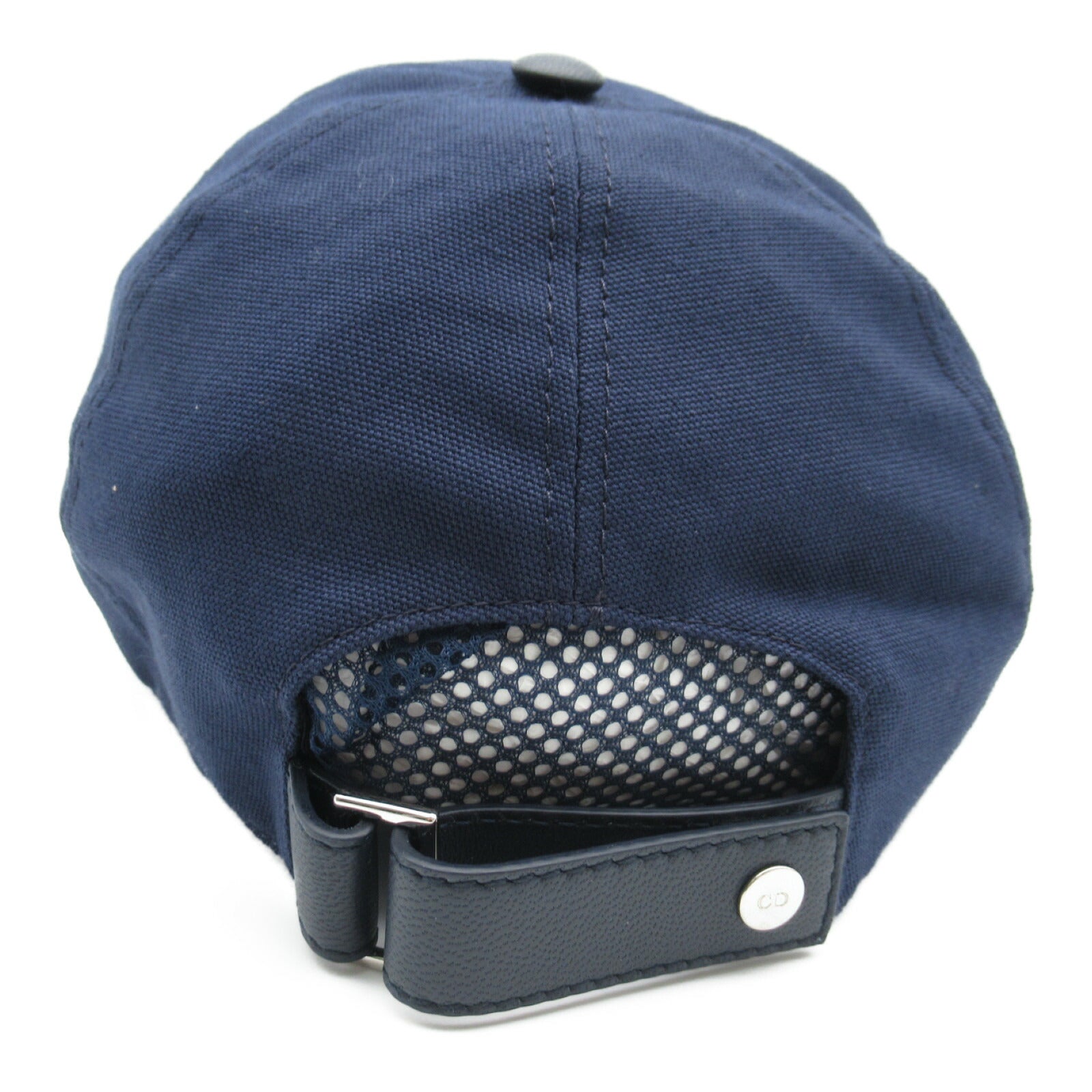 Dior Cotton Baseball Cap Navy Unisex