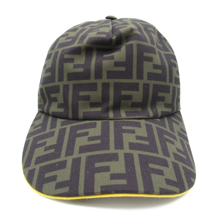 Fendi Polyester Baseball Cap Green