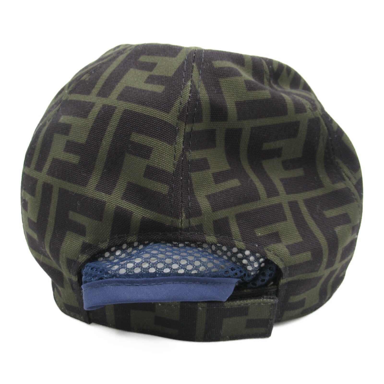 Fendi Polyester Baseball Cap Green