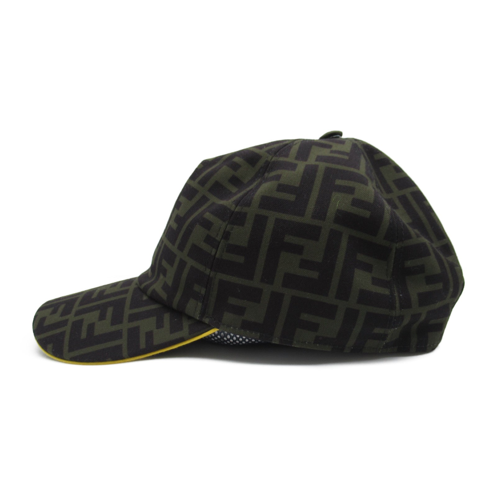 Fendi Polyester Baseball Cap Green