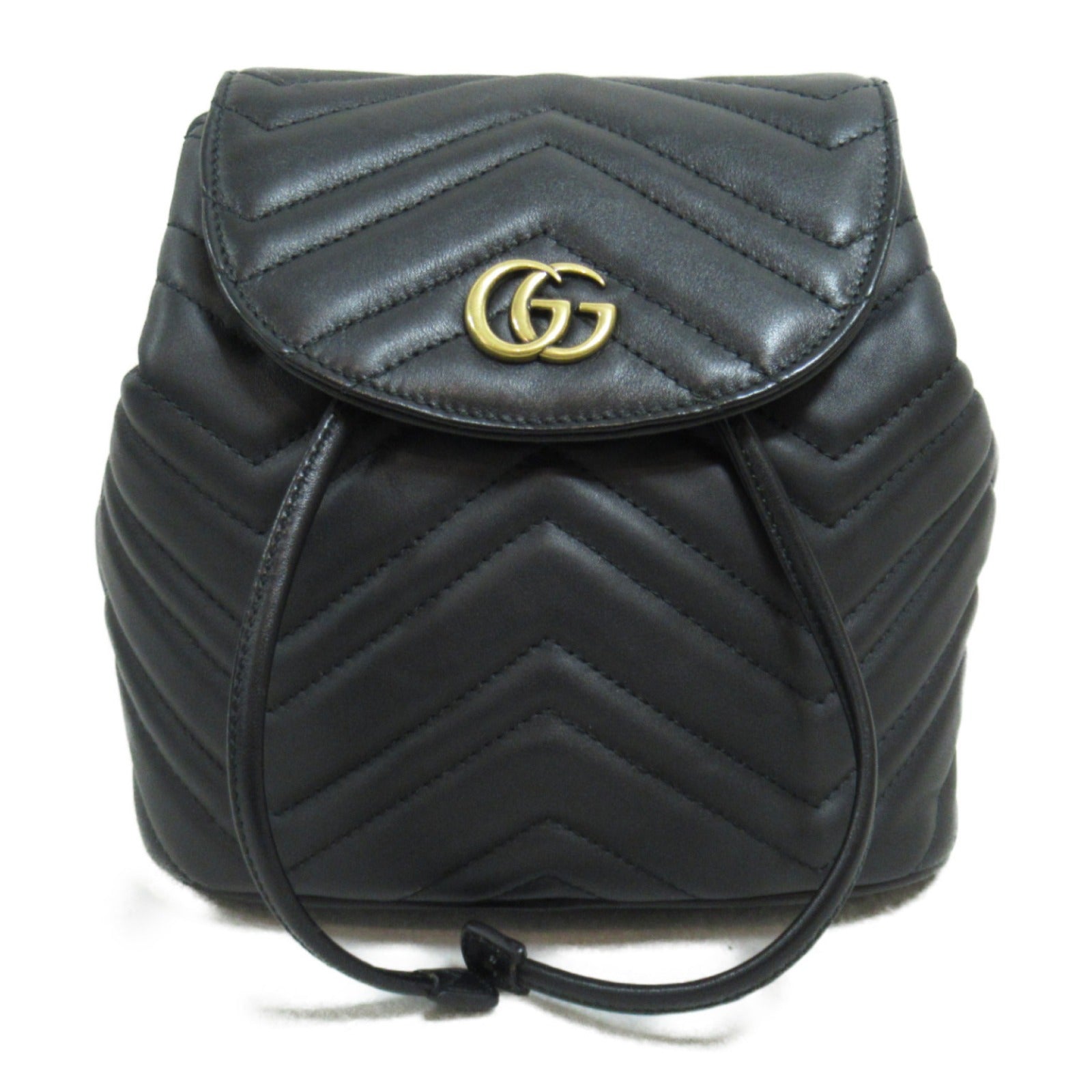 Gucci GG Marmont Leather Backpack 528129