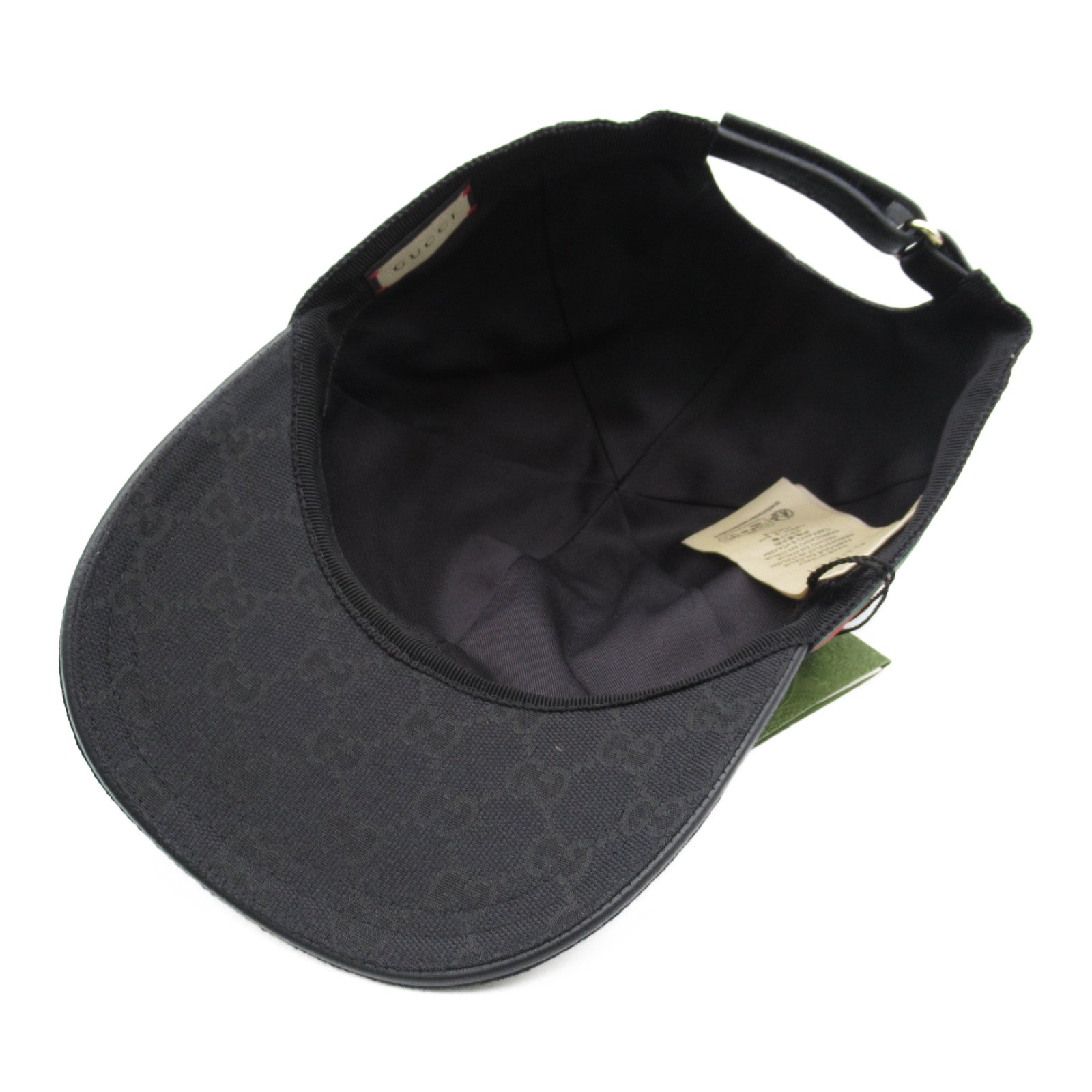 Gucci GG Canvas Baseball Cap Black Unisex