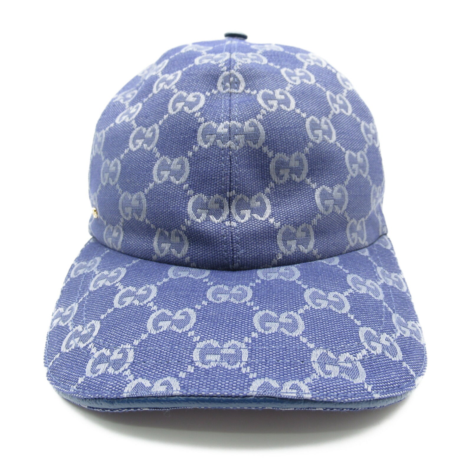 Gucci GG Canvas Baseball Cap Blue