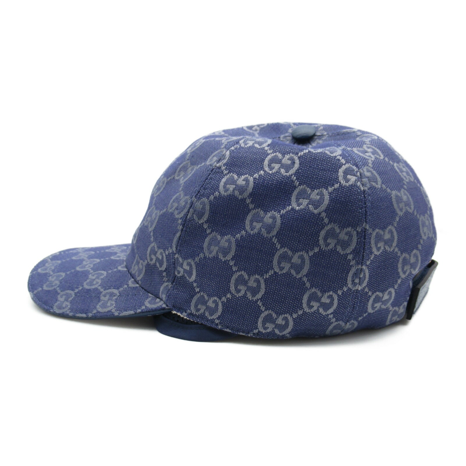 Gucci GG Canvas Baseball Cap Blue