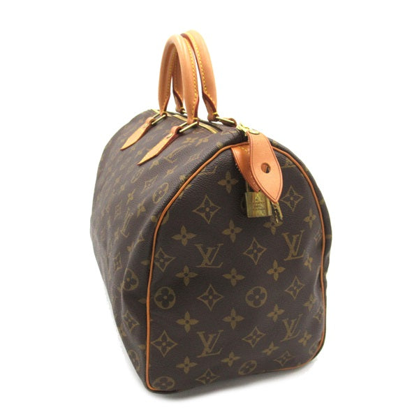 Louis Vuitton Speedy 35 Canvas Handbag M41524 in Very Good Condition