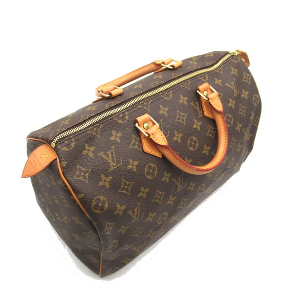 Louis Vuitton Speedy 35 Canvas Handbag M41524 in Very Good Condition