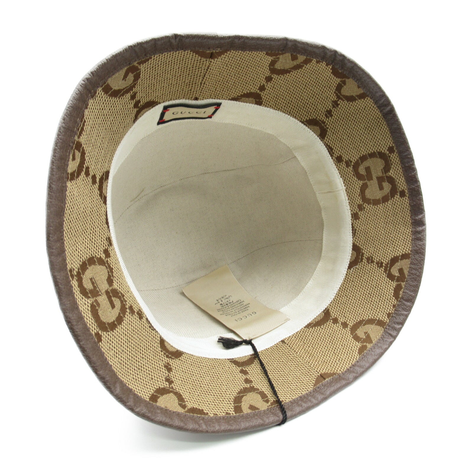 Gucci GG Canvas Hat Beige Unisex