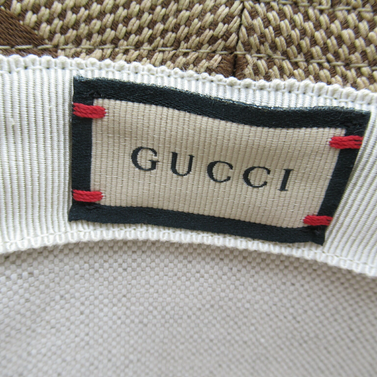 Gucci GG Canvas Hat Beige Unisex