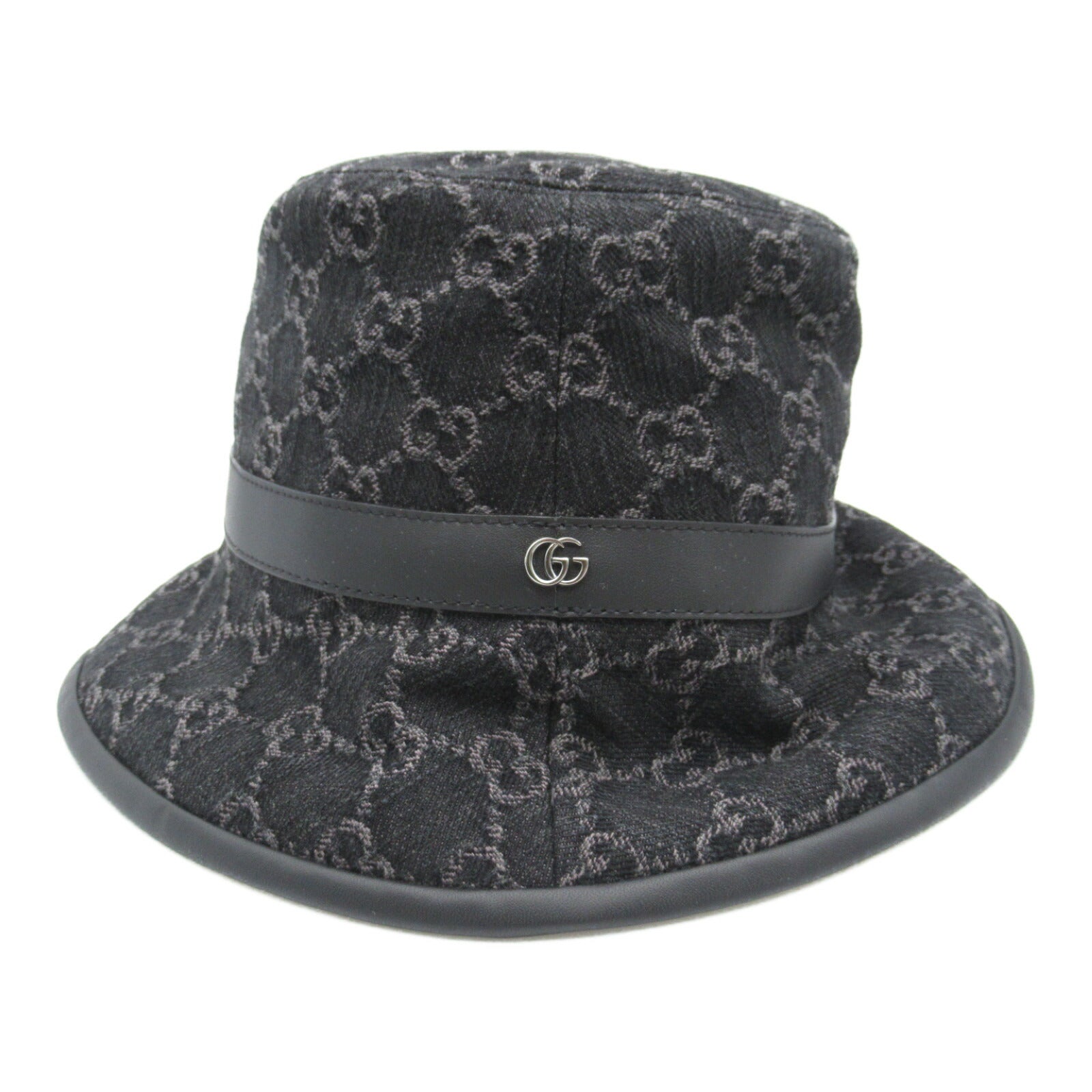 Gucci GG Denim Hat Black Unisex