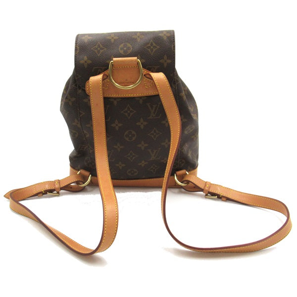 Louis Vuitton Montsouris MM Canvas Backpack M51136 in Fair condition