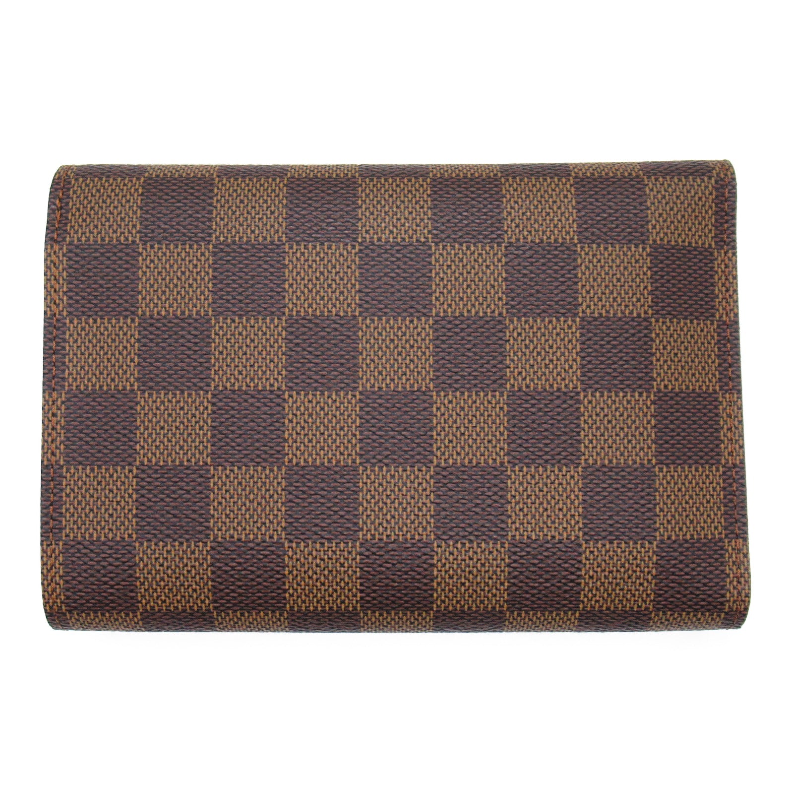 Louis Vuitton Porte Tresor Etui Papier Wallet Canvas Long Wallet N61202 in Great Condition