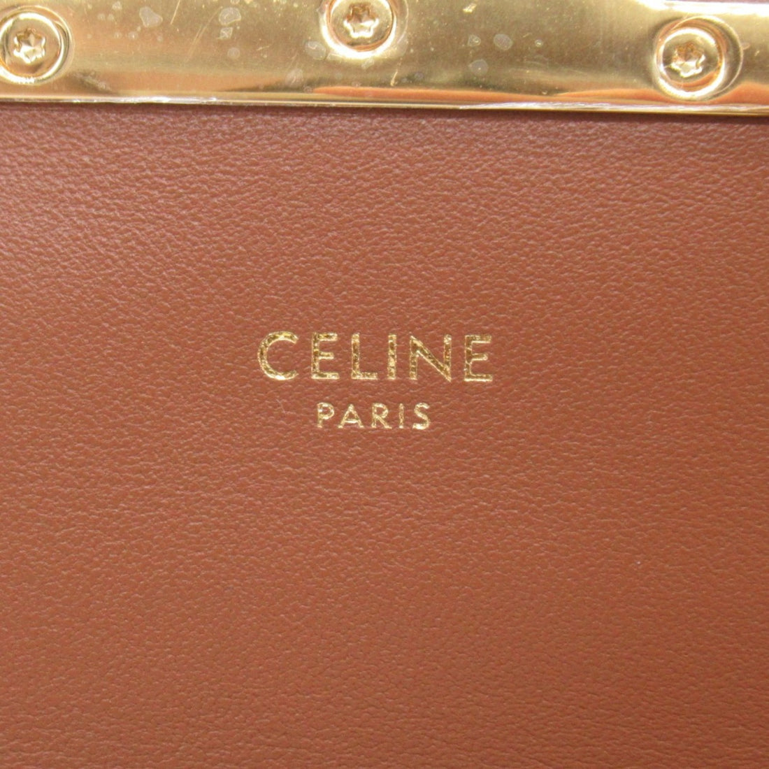 Celine Triomphe Canvas Shoulder Bag Black